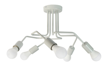 LAMPA SUFITOWA VANESSA 1004/5 SZARY MODERNO