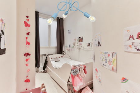 Lampa sufitowa dziecięca MONDO NIEBIESKI PASTEL