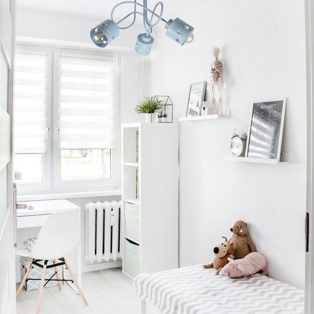 LAMPA SUFITOWA GWIAZDKI NIEBIESKA KOLOROWA DO POKOJU DZIECIĘGO LUNARI N/3