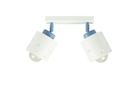 LAMPA SUFITOWA DLA DZIECI LUMIMI SERCA BIAŁO NIEBIESKA LUMIMII LBN/2