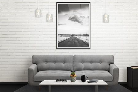 Lampa AURA Pająk Biała Sufitowa Wisząca Żyrandol 1 Szklany Klosz Bezbarwny