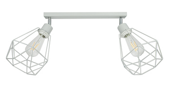 LAMPA LISTWA CARMEN PASTEL SZARY MODERNO