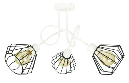 LAMPA EDISON LOFT KOLORY ŻYRANDOL DLA DZIECI