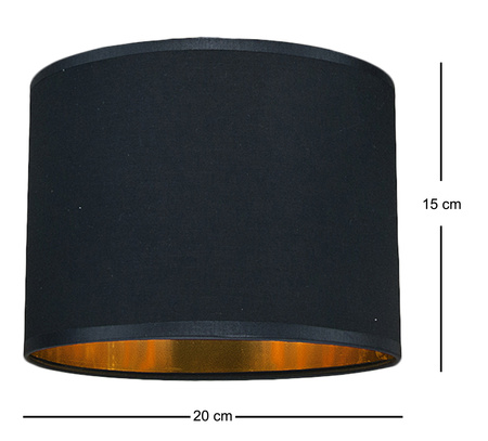 LAMPA MIRROR LINE 3 BLACK