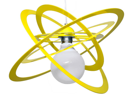 LAMPA WISZĄCA SFERIS KOLOR ŻÓŁTY MODERNO