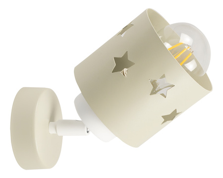 KINKIET DLA DZIECI LAMPA ŚCIENNA WISZĄCA PLAFON GWIAZDKI LED KIERUNKOWY LUNARI KB/1