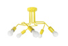 LAMPA SUFITOWA VANESSA 1004/5 ŻÓŁTY MODERNO