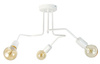 LAMPA SUFITOWA VANESSA 1004/3 KOLOR BIAŁY MODERNO