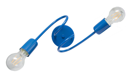 Żyrandol/kinkiet MONDO 2 GRANATOWA