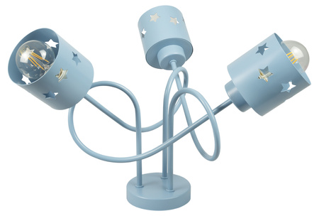 LAMPA SUFITOWA GWIAZDKI NIEBIESKA KOLOROWA DO POKOJU DZIECIĘGO LUNARI N/3