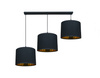 LAMPA MIRROR LINE 3 BLACK