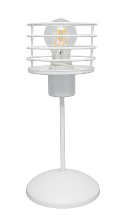 Lampka stołowa Moderno Lizbona v2 Biała