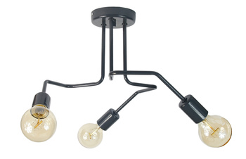 LAMPA SUFITOWA VANESSA 1004/3 KOLOR GRAFIT MODERNO