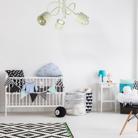 LAMPA DLA DZIECI KOLOROWA SUFITOWA BEŻOWA ŻYRANDOL E27 SERCA WISZĄCA LUMIMI LBR/3