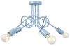 LAMPA SUFITOWA DZIECIĘCA MONDO 5 NIEBIESKI PASTEL