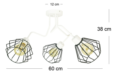 LAMPA SUFITOWA ZYG ZAK ŻYRANDOL PLAFON DLA DZIECI