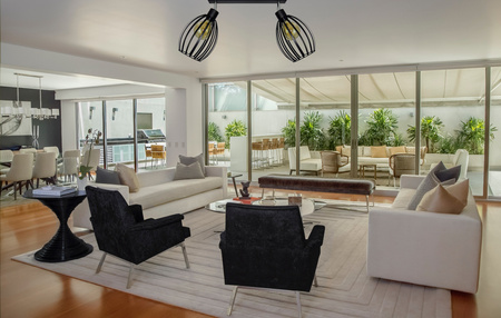 Lampa sufitowa listwa FIORDA