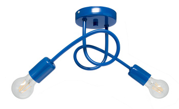 Żyrandol/kinkiet MONDO 2 GRANATOWA