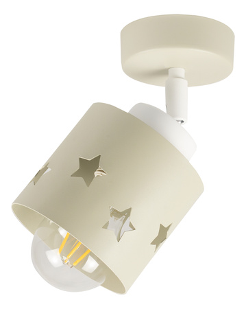 KINKIET DLA DZIECI LAMPA ŚCIENNA WISZĄCA PLAFON GWIAZDKI LED KIERUNKOWY LUNARI KB/1