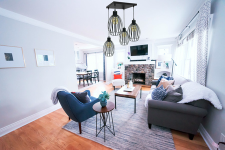 Lampa sufitowa FIORDA - plafon kwadratowy biały