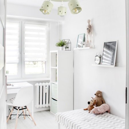 LAMPA SUFITOWA PLAFON BEŻOWA DLA DZIECI WISZĄCA ŻYRANDOL SERCA LED RUCHOMY LUMIMI PB/3