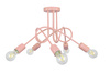 LAMPA SUFITOWA DZIECIĘCA MONDO 5 RÓŻ PASTEL