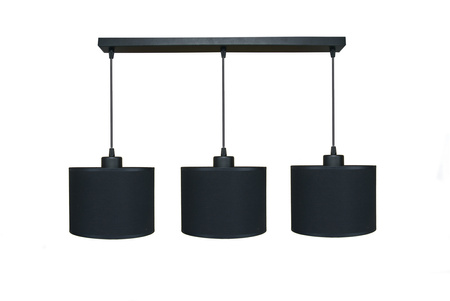LAMPA MIRROR LINE 3 BLACK