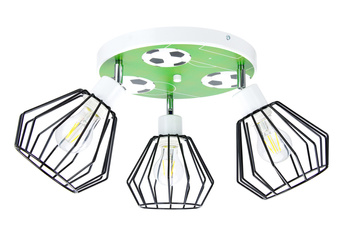 LAMPA PLAFON DLA DZIECI NADRUK KOSZYKI