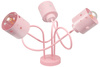 LAMPA SUFITOWA DO POKOJU DZIECIĘCEGO RÓŻOWA ŻYRANDOL E27 SERCA WISZĄCA LUMIMI R/3