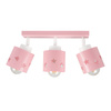 LAMPA DZIECIĘCA RÓŻOWA GWIAZDKI SUFITOWA PLAFON RUCHOMY  LUNARI LR/3