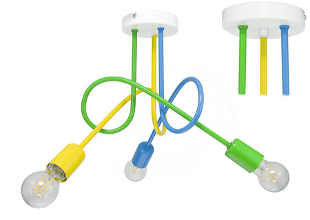 Lampa sufitowa MONDO multikolor Z5 MODERNO