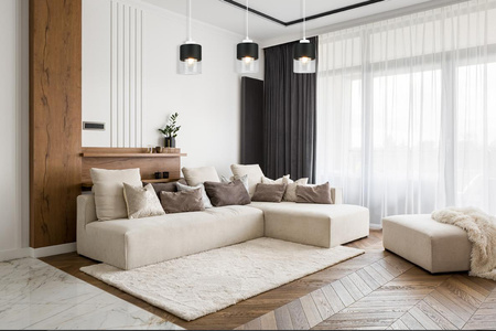 Lampa Wisząca Biała Żyrandol Listwa 2 Szklane Klosze Sufitowa Led Harmonia