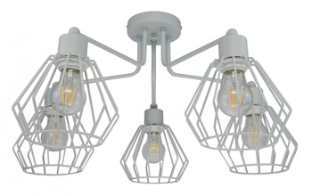 LOFTON 5 KOSZYKI DIAMENTY SZARA