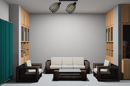 Lampa sufitowa listwa FIORDA