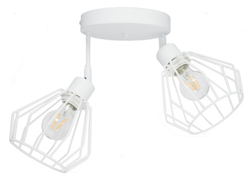 ARTEMIDA PLAFON 2 POZIOMY MODERNO BIAŁA