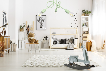 Lampa sufitowa dziecięca MONDO SELEDYN PASTEL