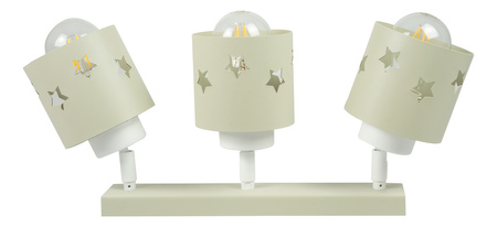 LAMPA DLA DZIECI SUFITOWA WISZĄCA PLAFON GWIAZDKI RUCHOMY BEŻ LUNARI LB/3