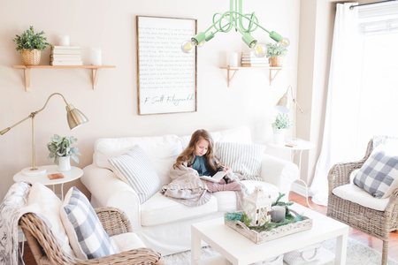 LAMPA SUFITOWA DZIECIĘCA MONDO 5 SELEDYN PASTEL