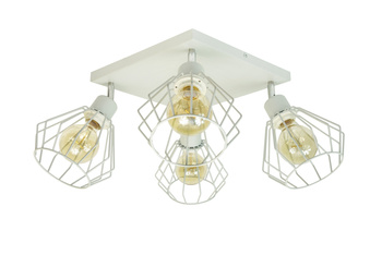 LAMPA ARTEMIDA PLAFON KWADRAT DIAMENT SZARA MODERNO