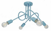 LAMPA SUFITOWA DZIECIĘCA MONDO 4 NIEBIESKI PASTEL