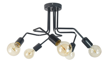 LAMPA SUFITOWA VANESSA 1004/5 GRAFIT MODERNO