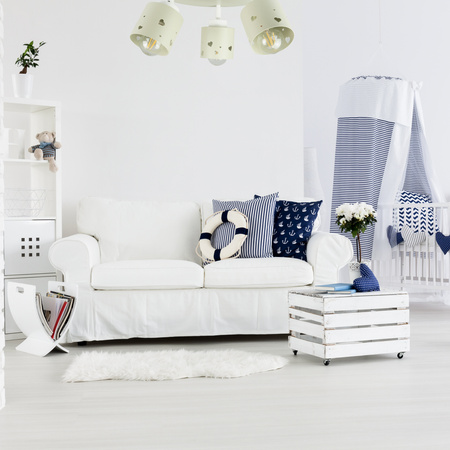 LAMPA SUFITOWA PLAFON BEŻOWA DLA DZIECI WISZĄCA ŻYRANDOL SERCA LED RUCHOMY LUMIMI PB/3