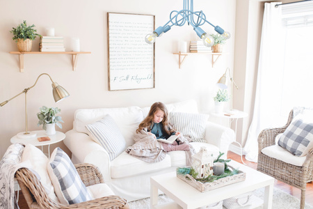 LAMPA SUFITOWA DZIECIĘCA MONDO 5 NIEBIESKI PASTEL