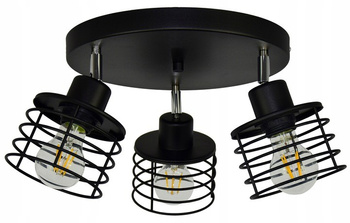 Lampa Plafon okrągły Lizbona 3P Moderno