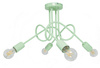 LAMPA SUFITOWA DZIECIĘCA MONDO 4 SELEDYN PASTEL