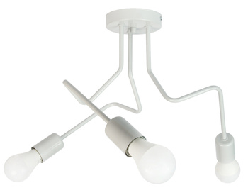 LAMPA SUFITOWA LUNA 1005/3 KOLOR SZARY MODERNO