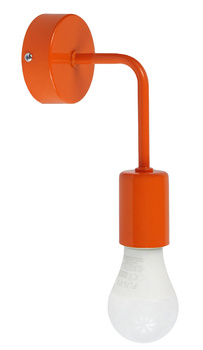 KINKIET VANESSA LOFT 1004/1 POMARAŃCZOWY MODERNO