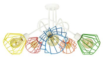 LAMPA EDISON LOFT ŻYRANDOL PLAFON DLA DZIECI