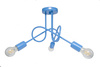 LAMPA SUFITOWA MONDO LOFT 1001/3NSM KOLOR JASNY NIEBIESKI MODERNO