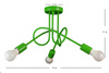 LAMPA SUFITOWA MONDO LOFT 1001/3 KOLOR ZIELONY MODERNO